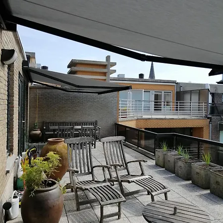 Park View Penthouse With Sunny Large Terraces オステンド